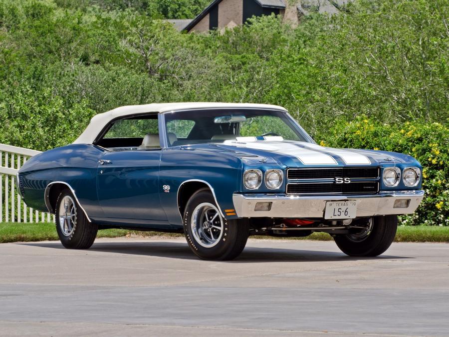  Chevrolet Chevelle SS 454 LS6 Convertible 1970 года  (фото 28 из 42)